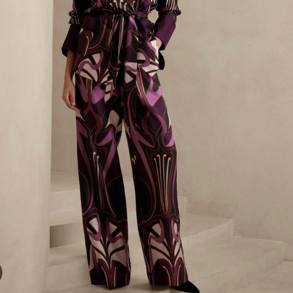 Banana Republic Aura silk pants